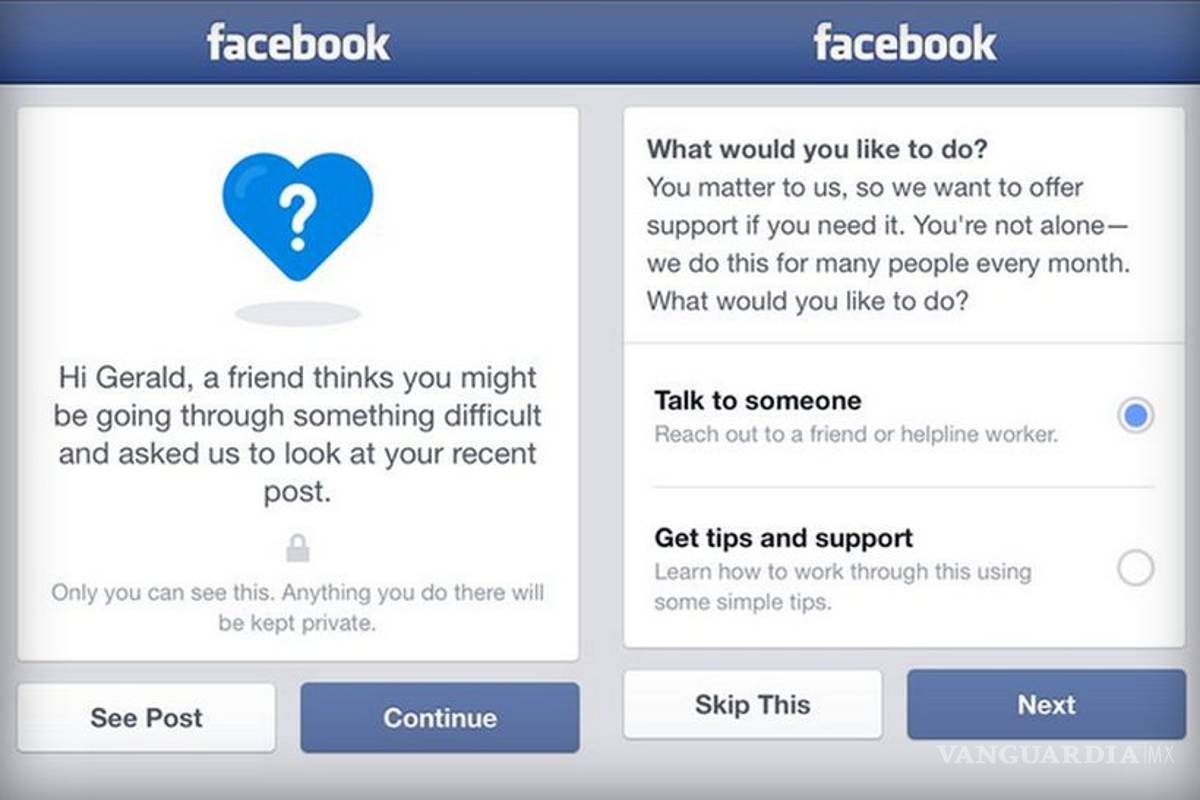 Facebook actualiza herramientas para prevenir suicidios