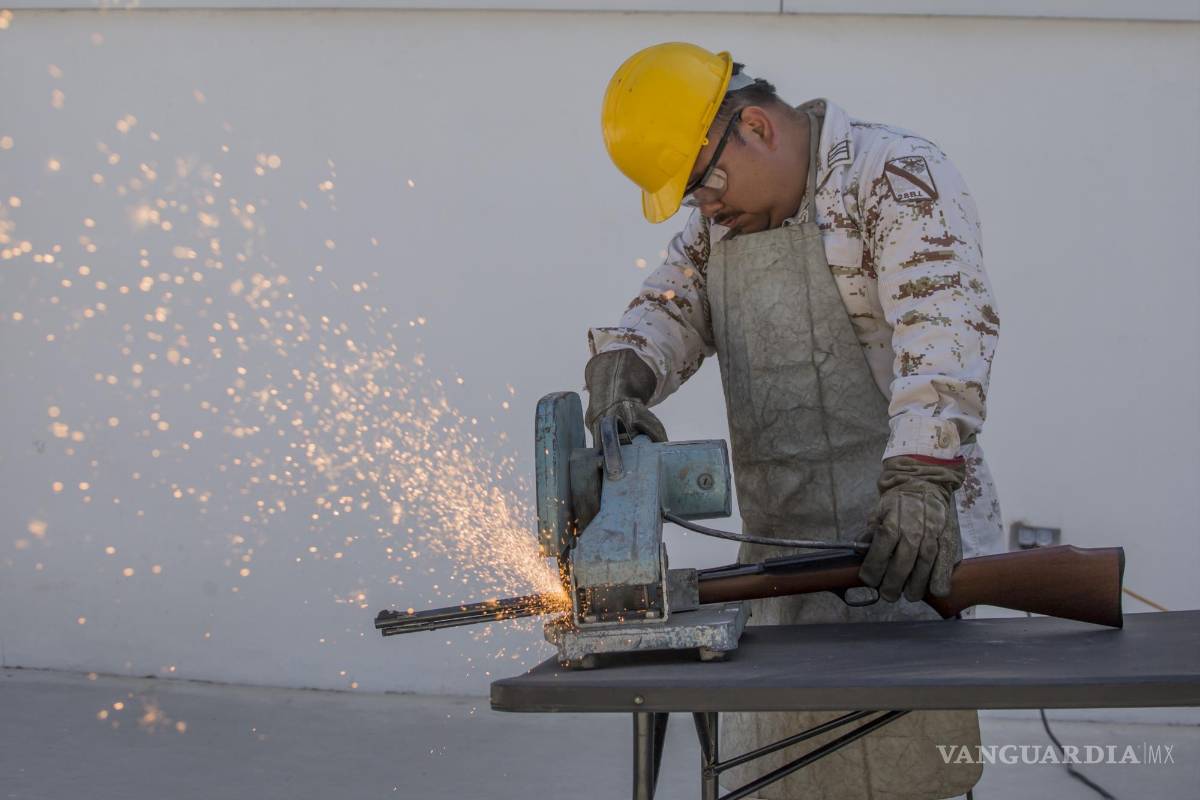 Con la 4T, cae 86% canje para destrucción de armas