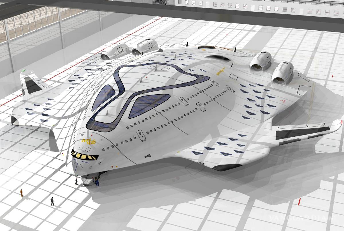 $!HSP Magnavem, un avión supersónico ecológico