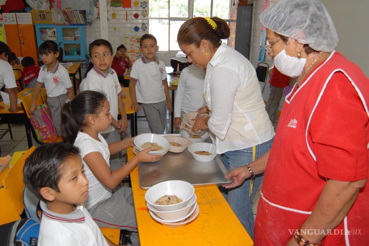 Cocinarán 2 millones de desayunos calientes para alumnos de primarias de Coahuila