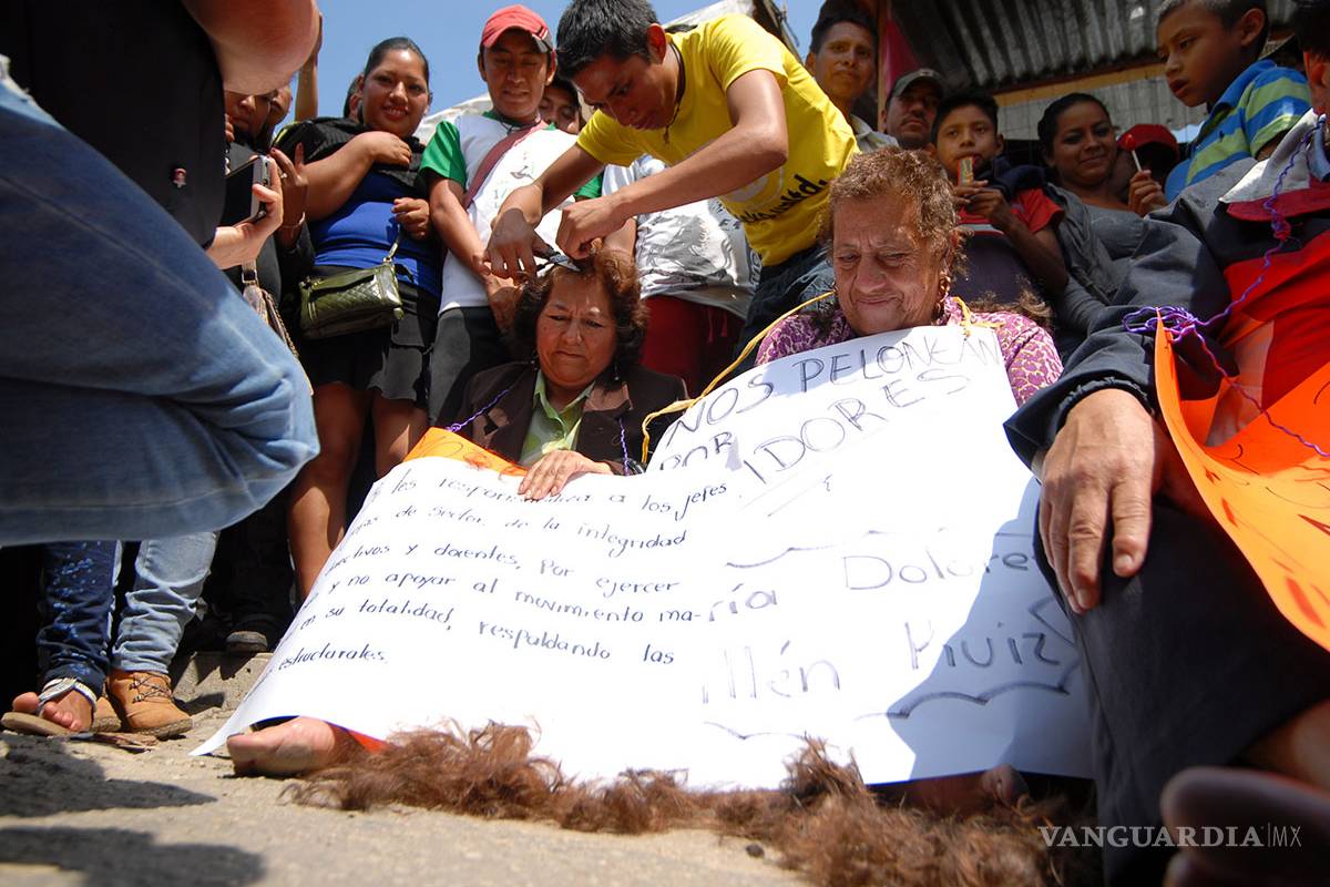 CNTE rechaza responsabilidad en rapado a maestros en Chiapas; acusa a “grupos de choque e infiltrados”