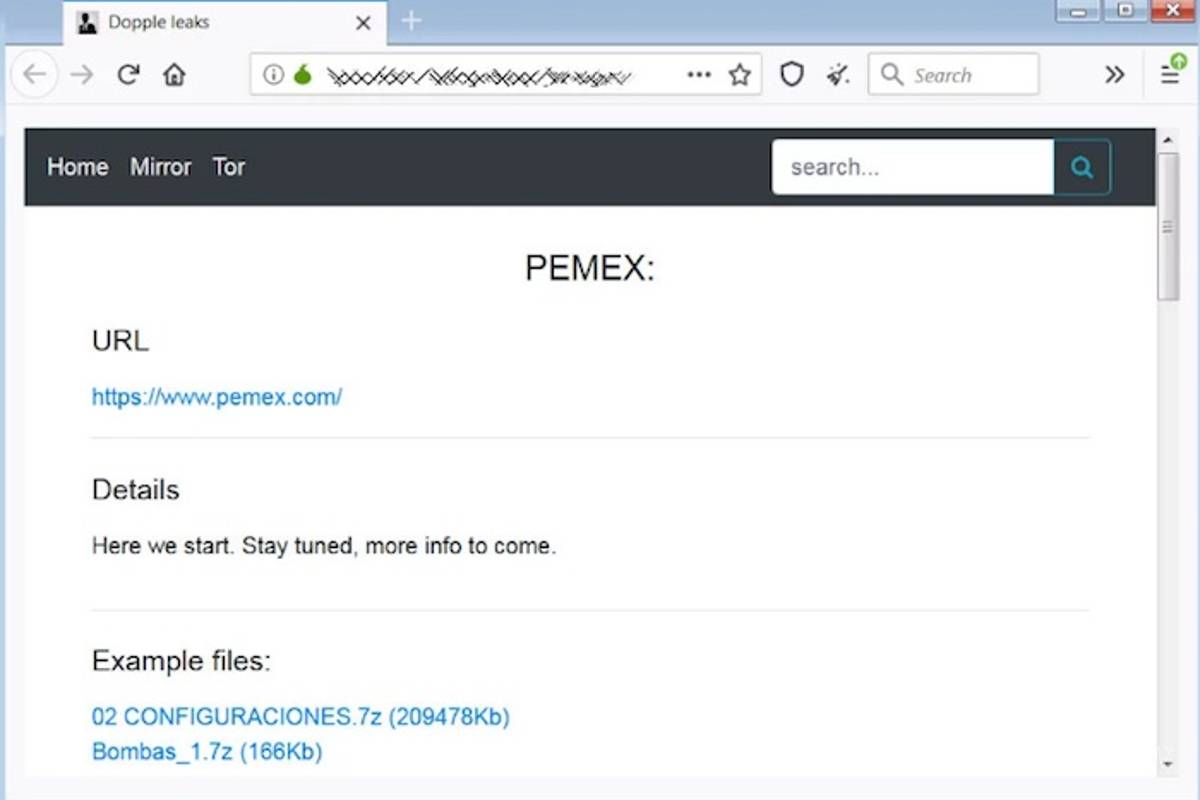 $!Amenazan supuestos hackers que atacaron a Pemex con exhibir datos si el Gobierno no paga un rescate