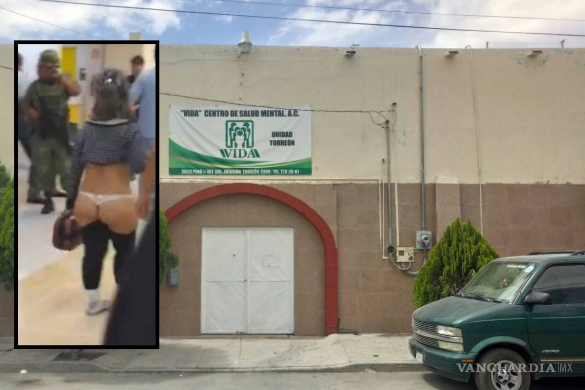 Mujer que paseaba en tanga en el aeropuerto de Torreón padece trastorno bipolar