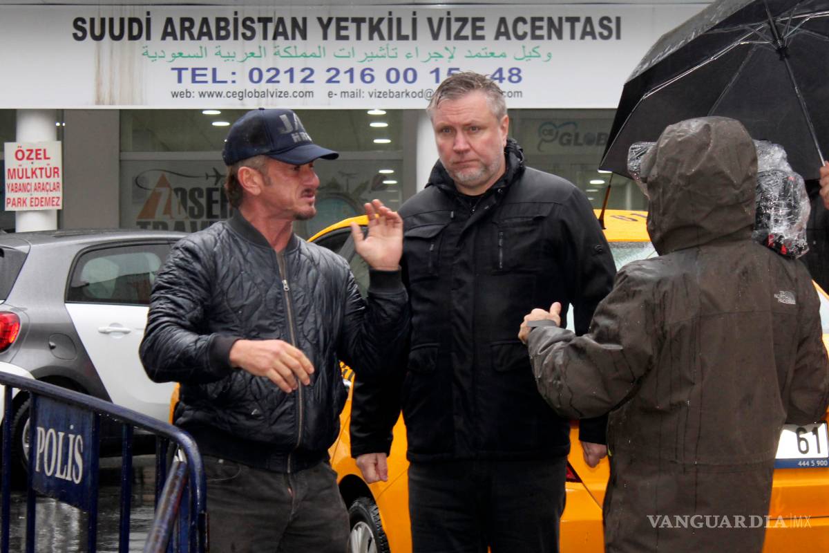Sean Penn filma en Estambul un documental sobre el periodista asesinado, Jamal Khashoggi