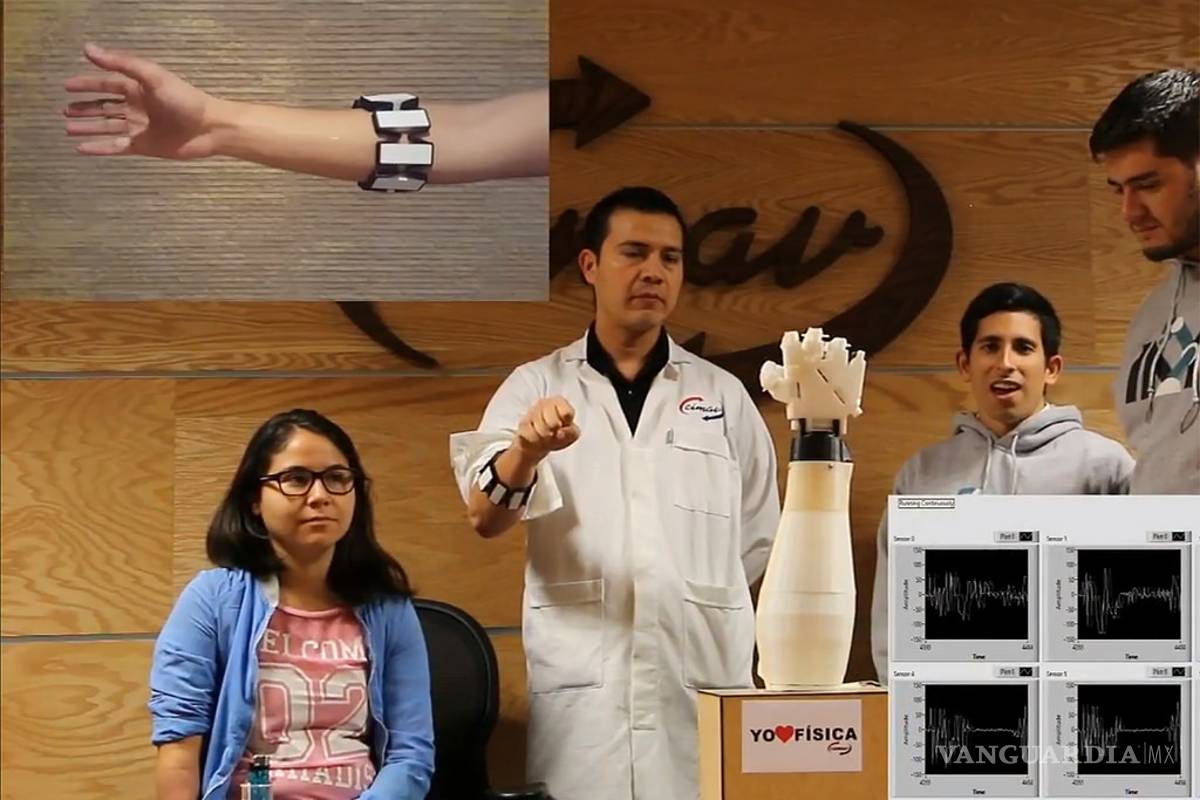$!Científicos mexicanos crean y prueban con éxito brazo robótico sensitivo