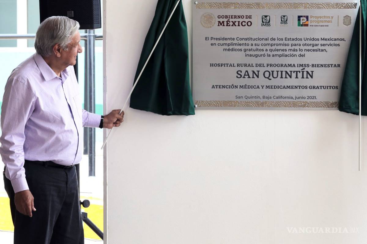 IMSS manejará hospitales reconvertidos por COVID, informa AMLO