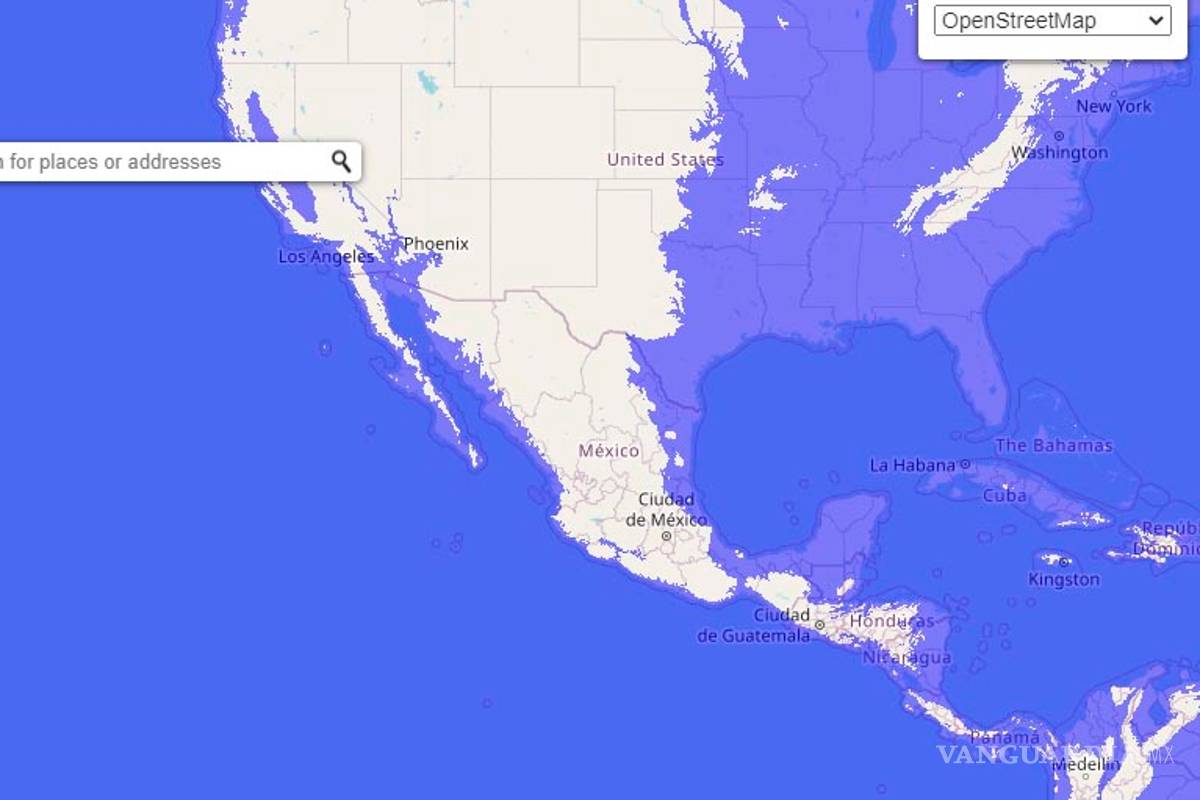 Mitad de Nuevo León y parte de Coahuila quedarían bajo el agua por calentamiento global