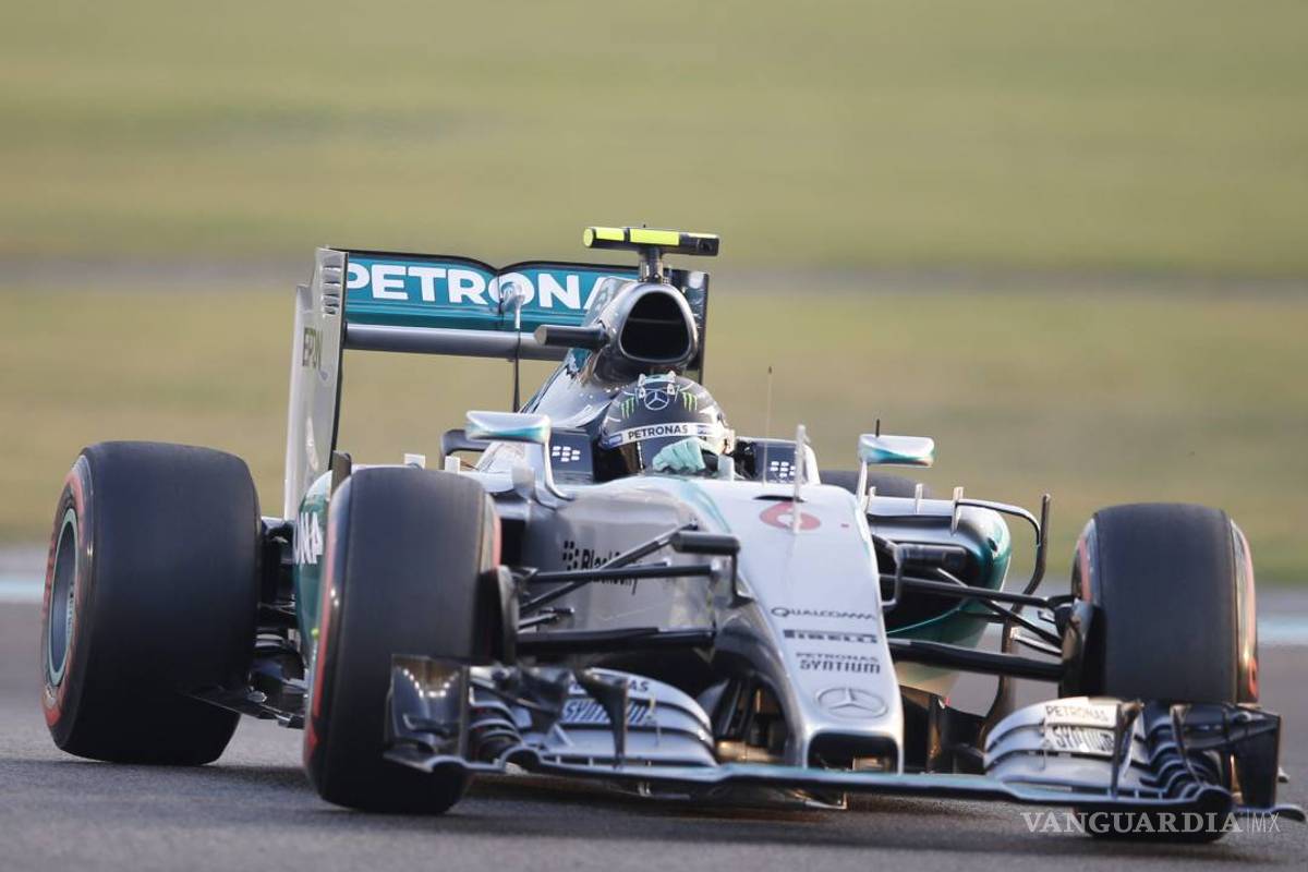 Arrebata Rosberg la “pole” a Hamilton en Abu Dabi