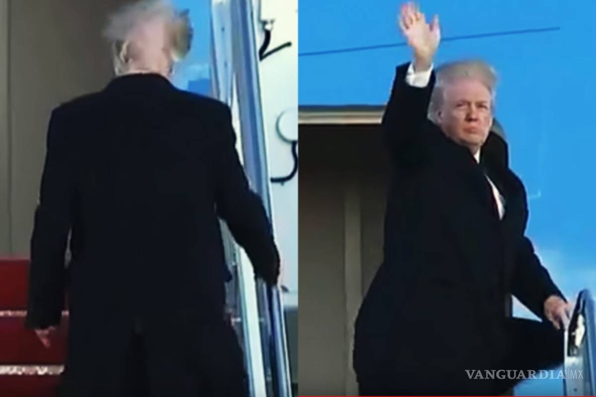 Video 'desnuda' calvicie de Trump