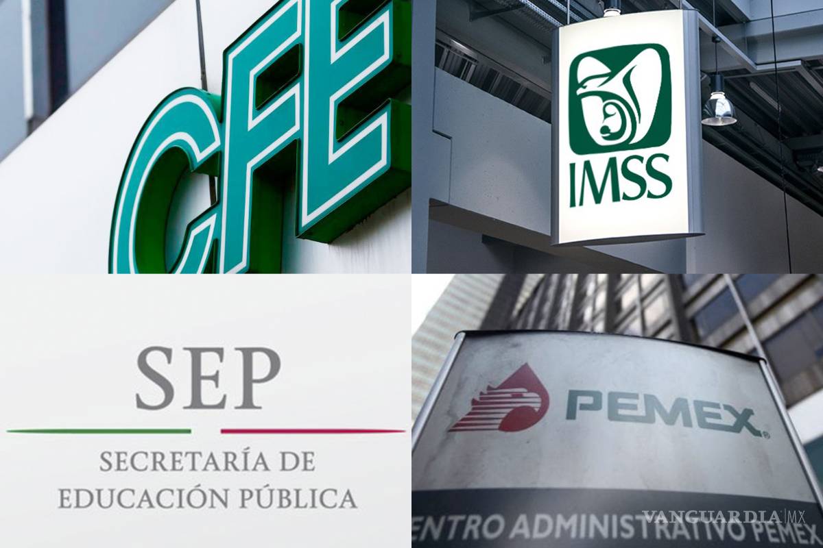 IMSS, SEP, Pemex y CFE, las dependencias con mejores prestaciones