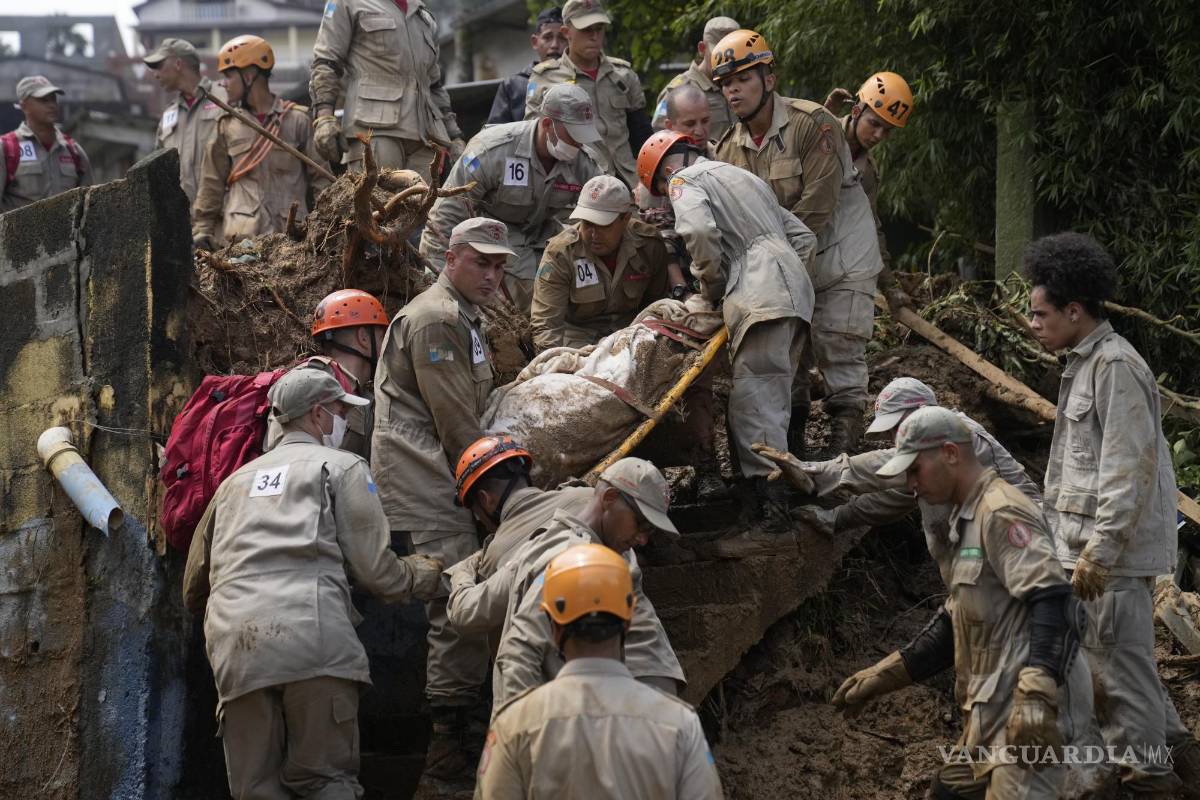 Recuperan 94 cuerpos en deslave de Brasil