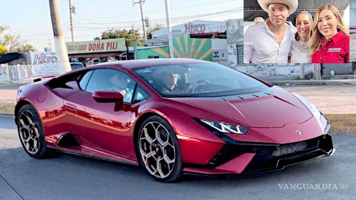 Arrolla, el diputado de la 4T Antonio ‘Tony’ Flores Guerra, a la ‘austeridad republicana’ con un Lamborghini color Morena