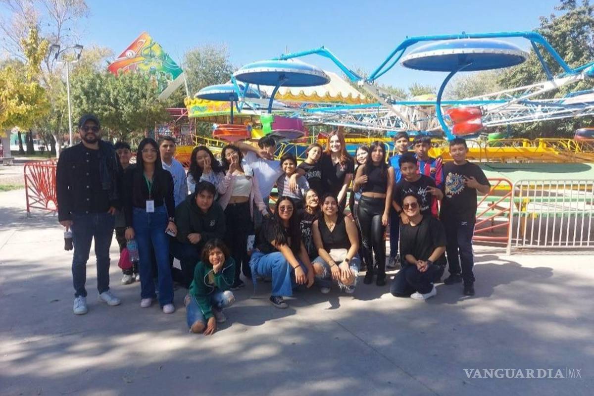 $!Adolescentes desarrollan dinámicas al aire libre como parte del programa.