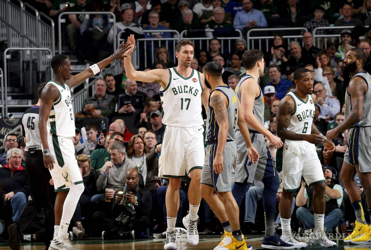 $!¡No llegará a las Finales! Pau Gasol se lesiona y es baja con los Bucks de Milwaukee