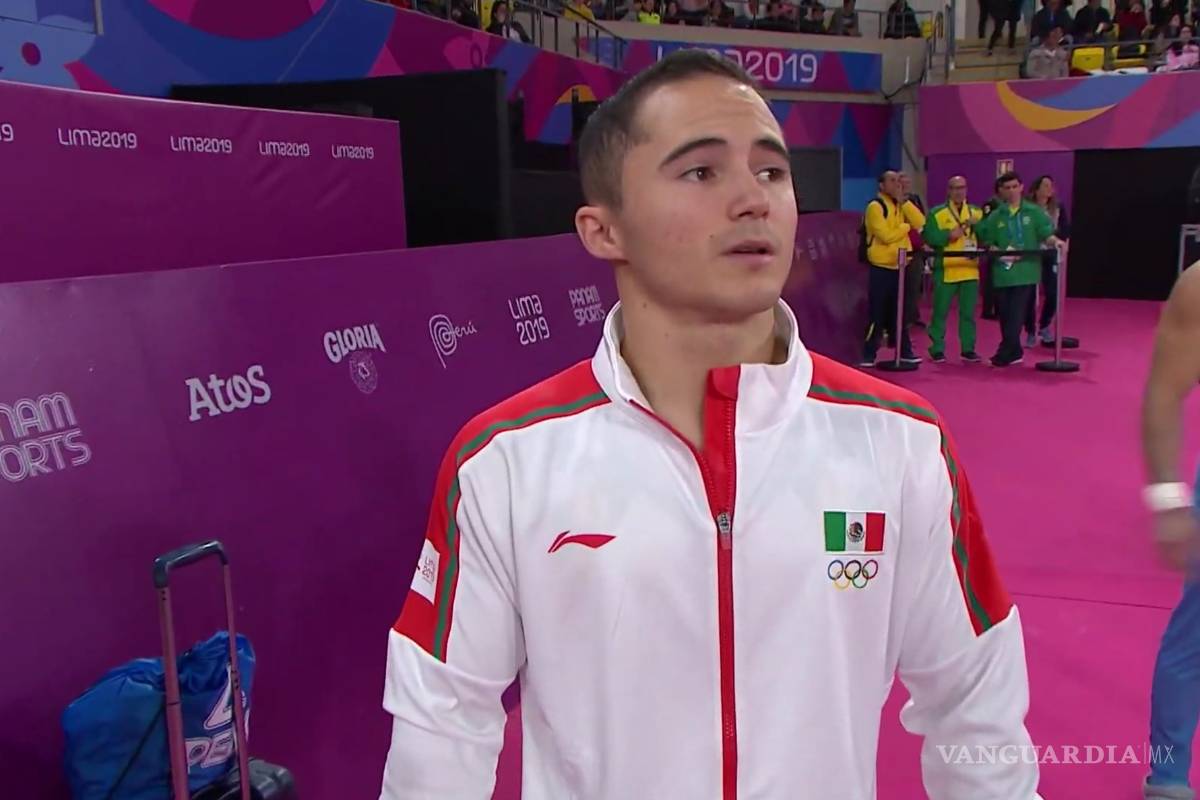 Fabián de Luna obtiene oro para México en gimnasia