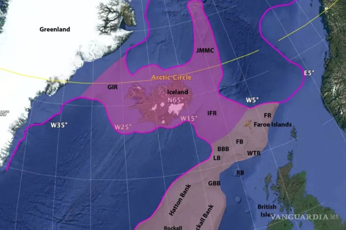 Islandia puede ser la punta de un continente hundido