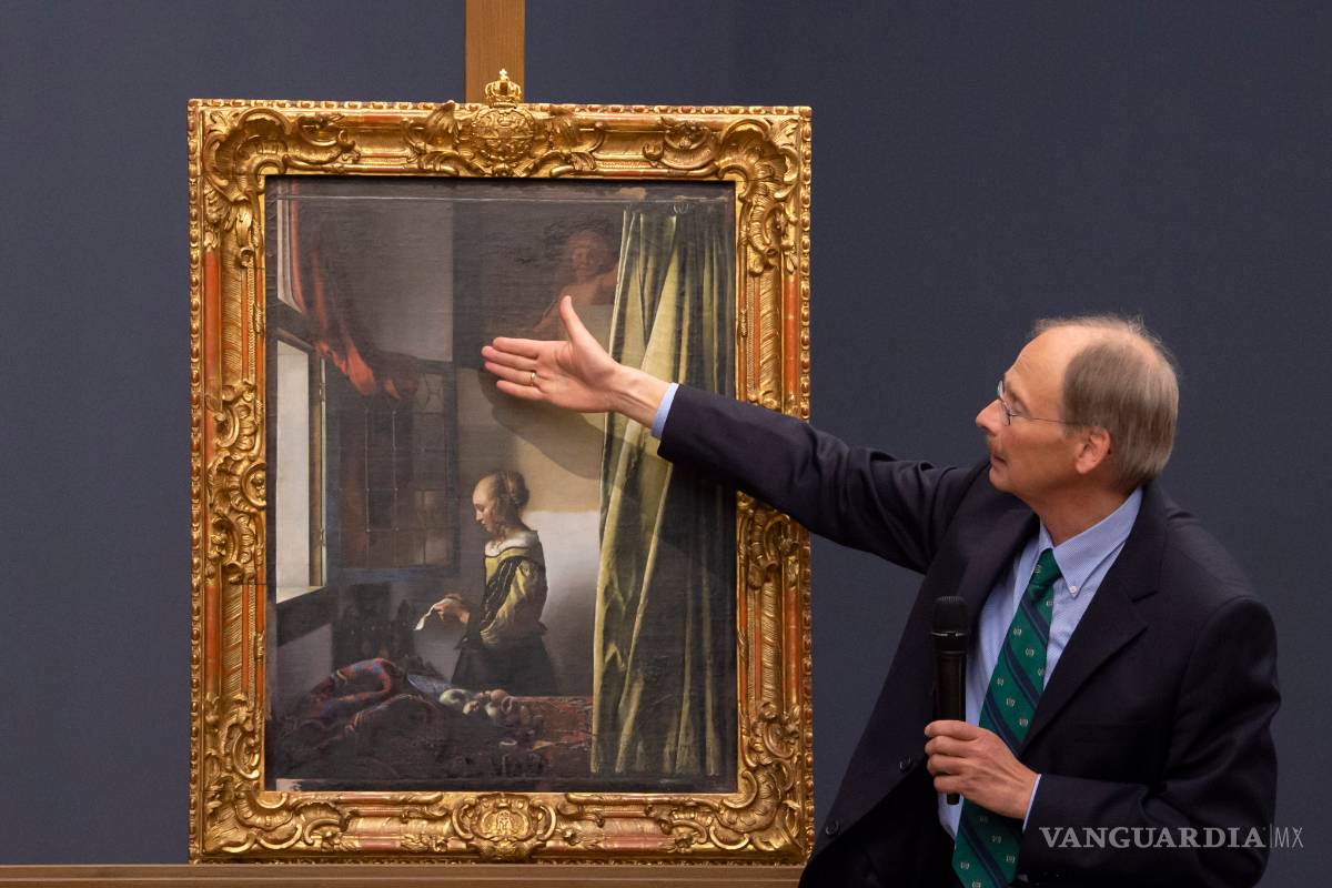 Revelan un secreto en pintura De Vermeer
