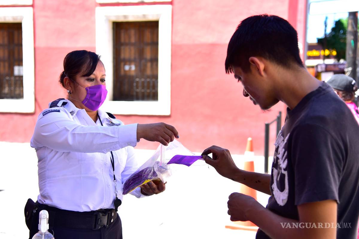 607 saltillenses han sido amonestados por no portar cubrebocas durante pandemia de coronavirus