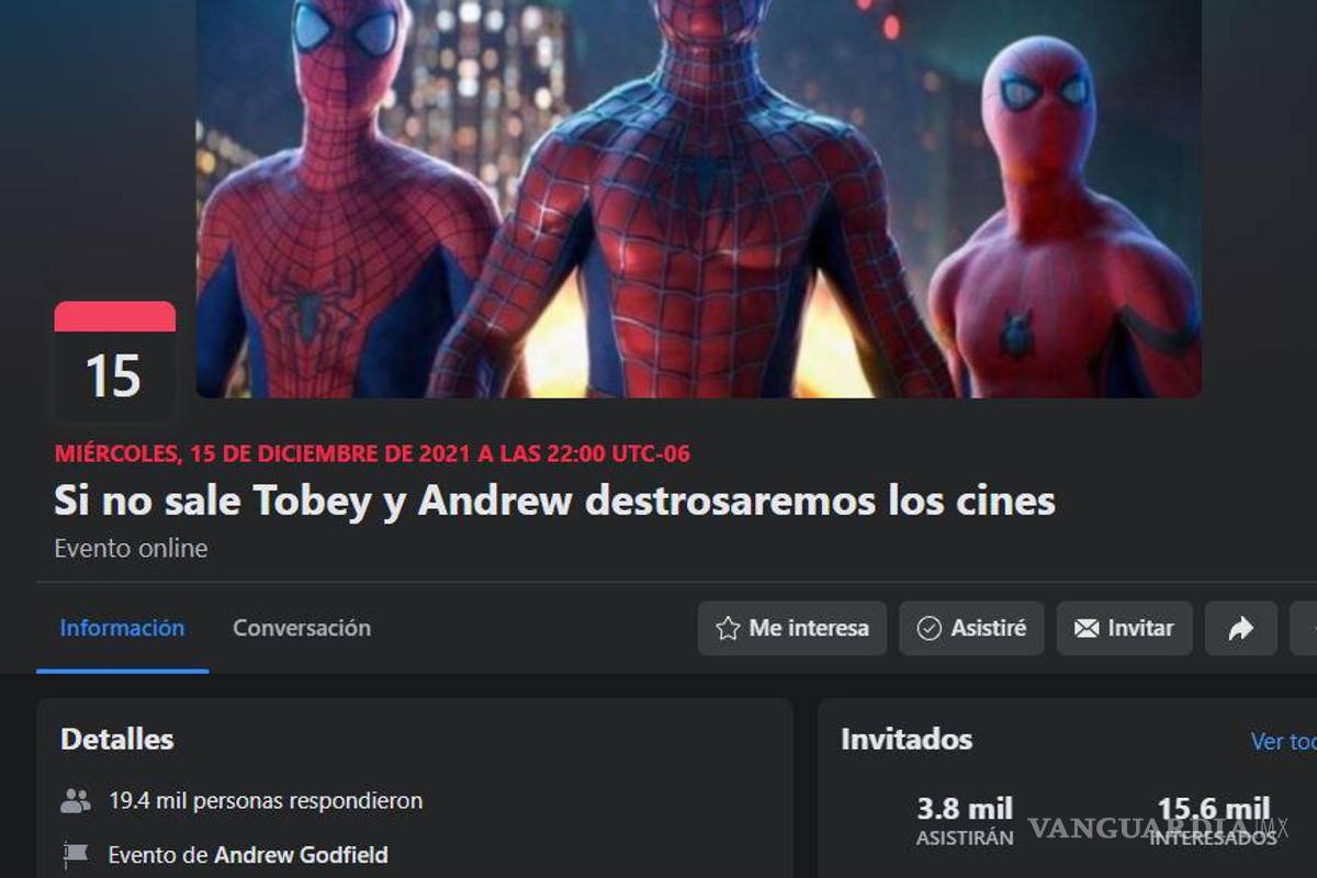 Si Maguire y Garfield no salen en Spider-Man: destrozamos cines; usuarios ‘amenazan’ con eventos