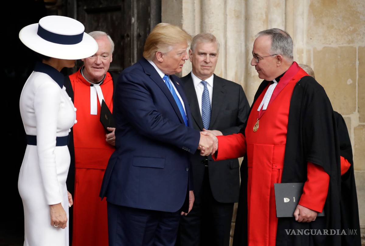 $!Inicia Trump en Londres su visita de Estado criticando al alcalde Sadiq Khan