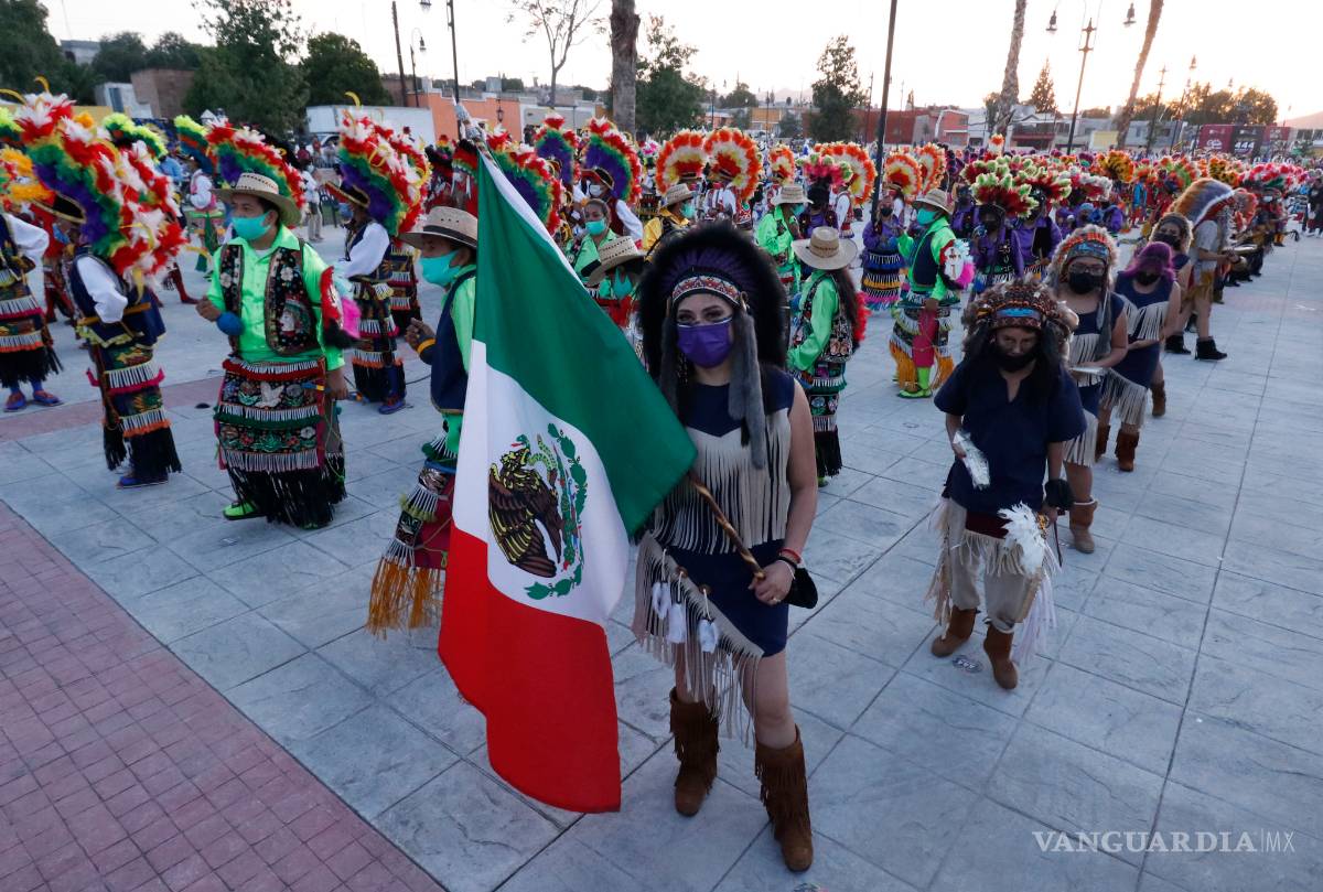 $!Con Matlachinada logra Saltillo récord Guinness; inician festejos del 444 aniversario de la ciudad