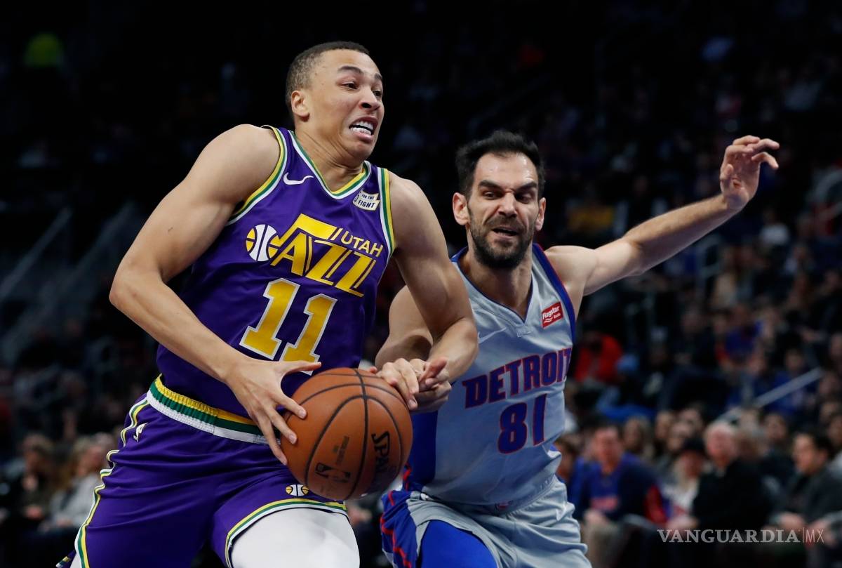 $!Con Donovan Mitchell en plan grande, el Jazz le da la vuelta a los Pistons