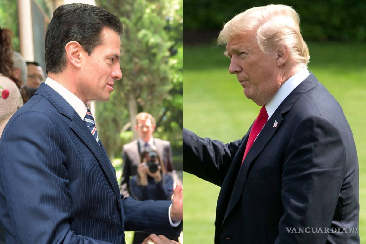 México pagará por el muro y 'lo disfrutaran', asegura Trump; el país &quot;NUNCA pagará por un muro&quot;, contesta Peña Nieto