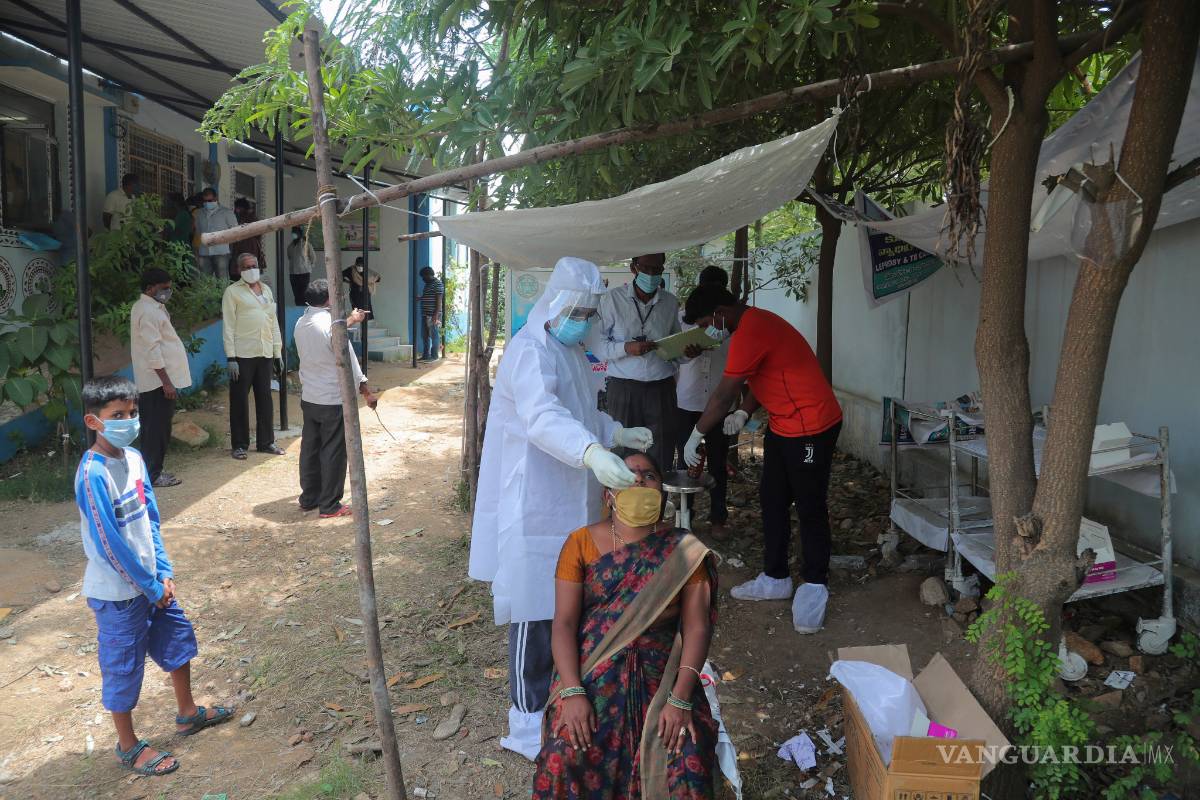 Rebasa India a México; ya es 3er lugar en casos