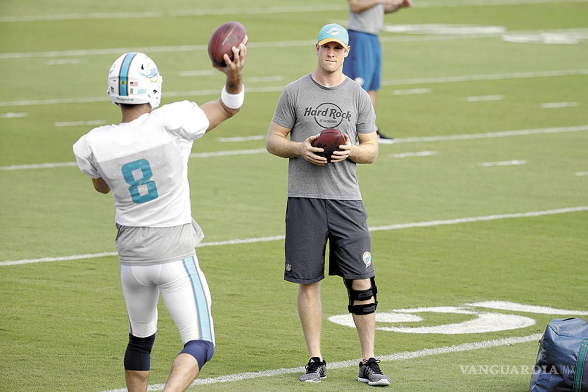 Tannehill está descartado; Matt Moore será titular