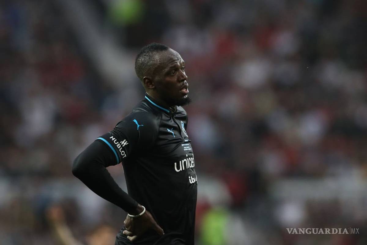 Usain Bolt llegó a Australia para convertirse en futbolista profesional