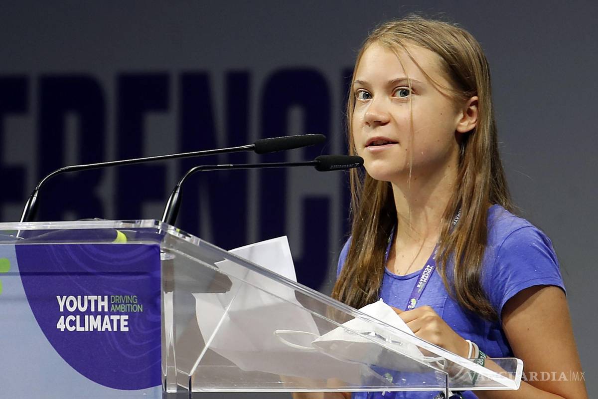 Greta Thunberg se burla de los gobernantes mundiales: “Bla, bla, bla”
