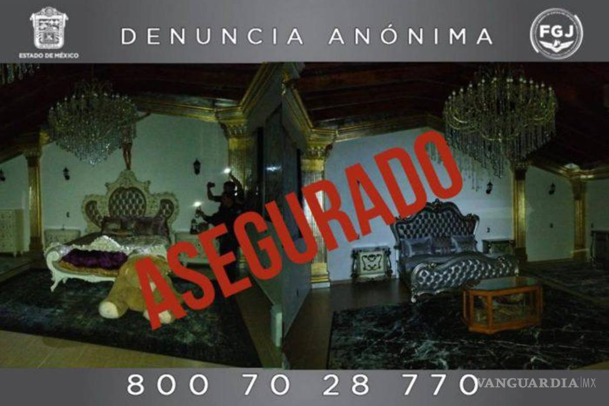 Aseguran cuatro mansiones de lujo del narco, con lagos y animales exóticos, en el Edomex