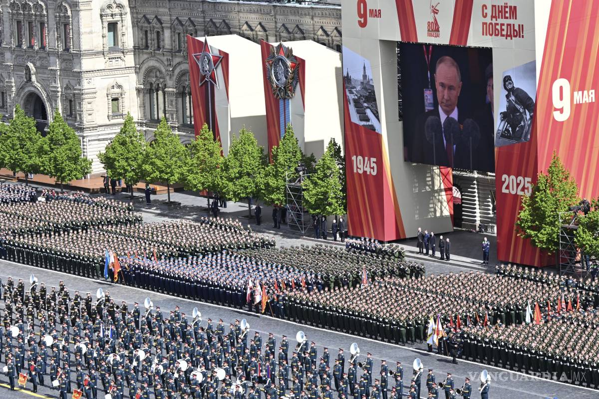Rusia celebra el desfile del Día de la Victoria por el 80vo aniversario de la derrota nazi