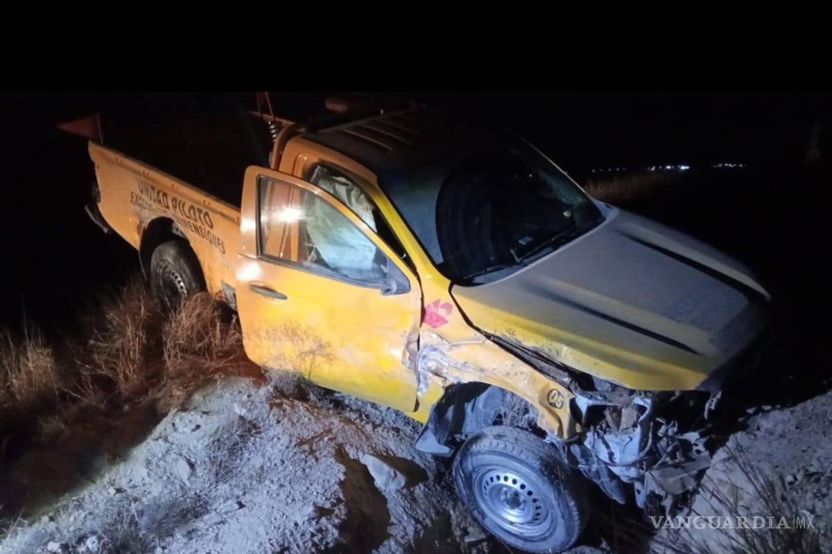 Se sale del camino tras dormitar en el libramiento Norponiente; conductor lesionado