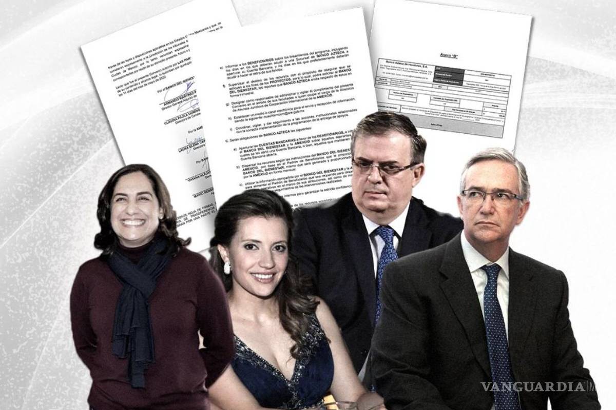 Ebrard, su cuñada y Banco Azteca construyen el futuro… en Honduras