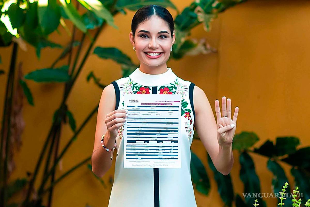 Geraldine Ponce confirmó su registro como candidata de Morena a la alcaldía de Tepic, Nayarit