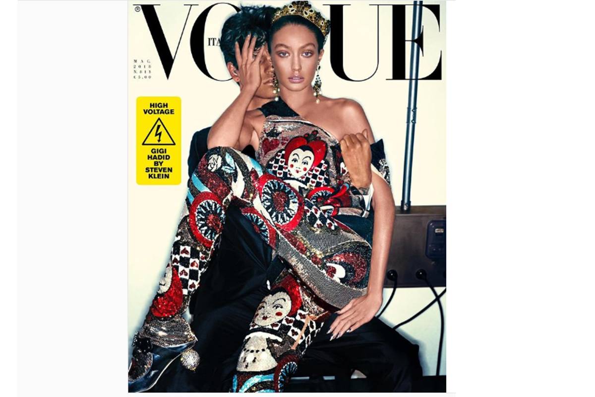 Gigi Hadid responde a críticas de 'retoque' de portada Vogue