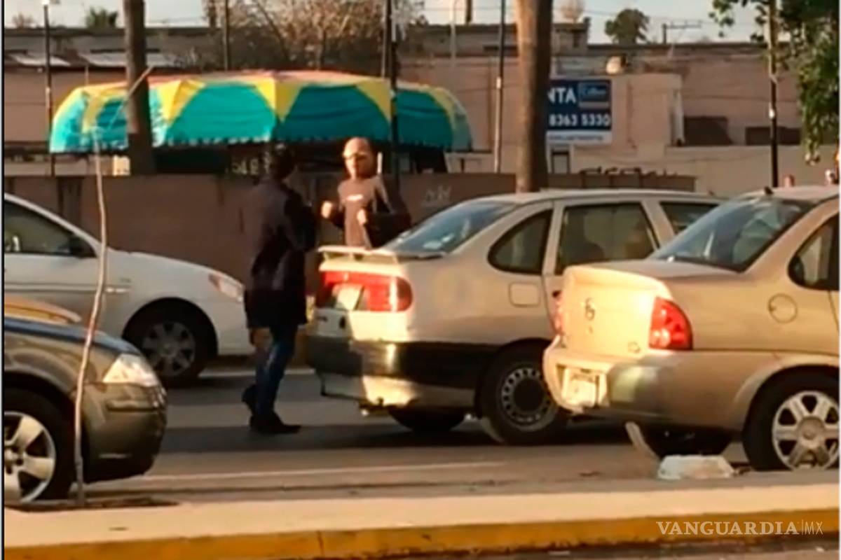 Convierten el bulevar Coss de Saltillo en 'ring de box'