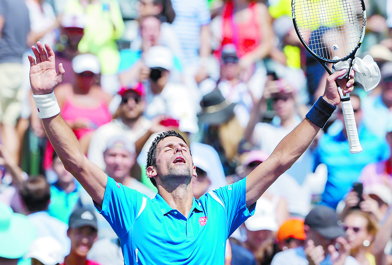 DJokovic, imparable a la final en Miami
