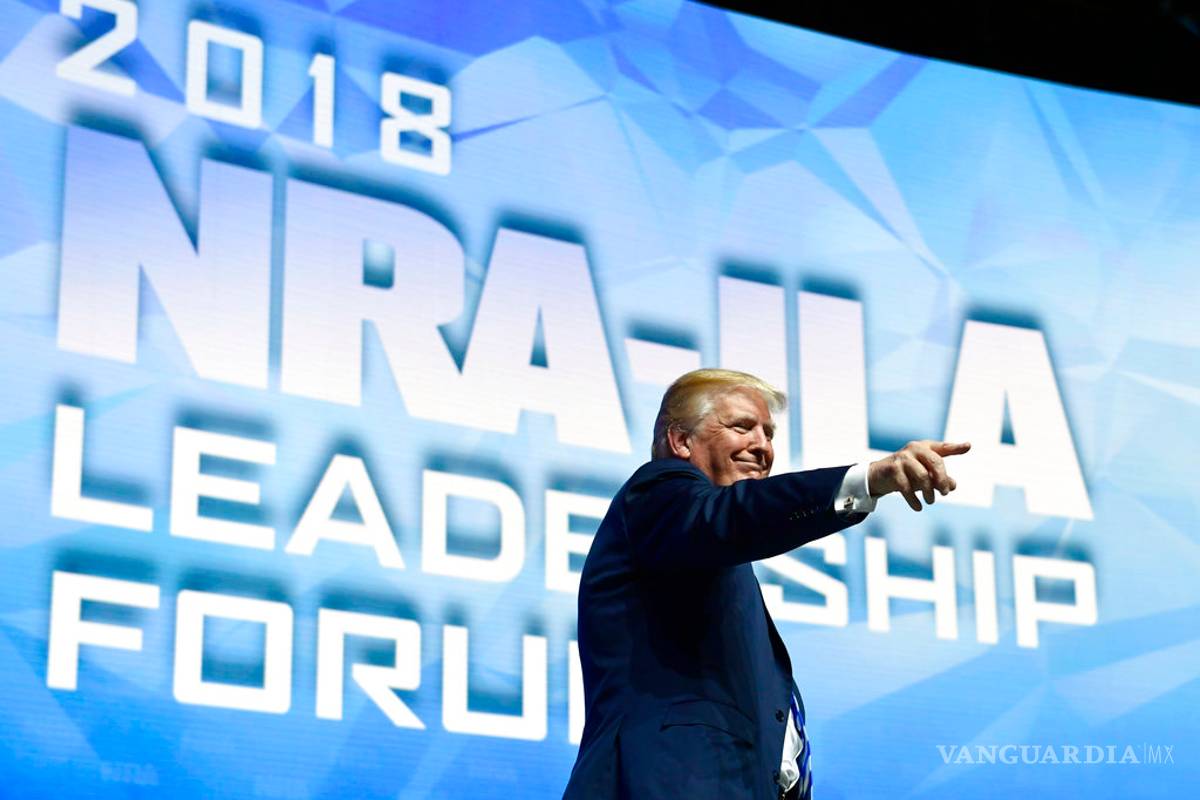 Trump promete proteger el derecho a la posesión de armas