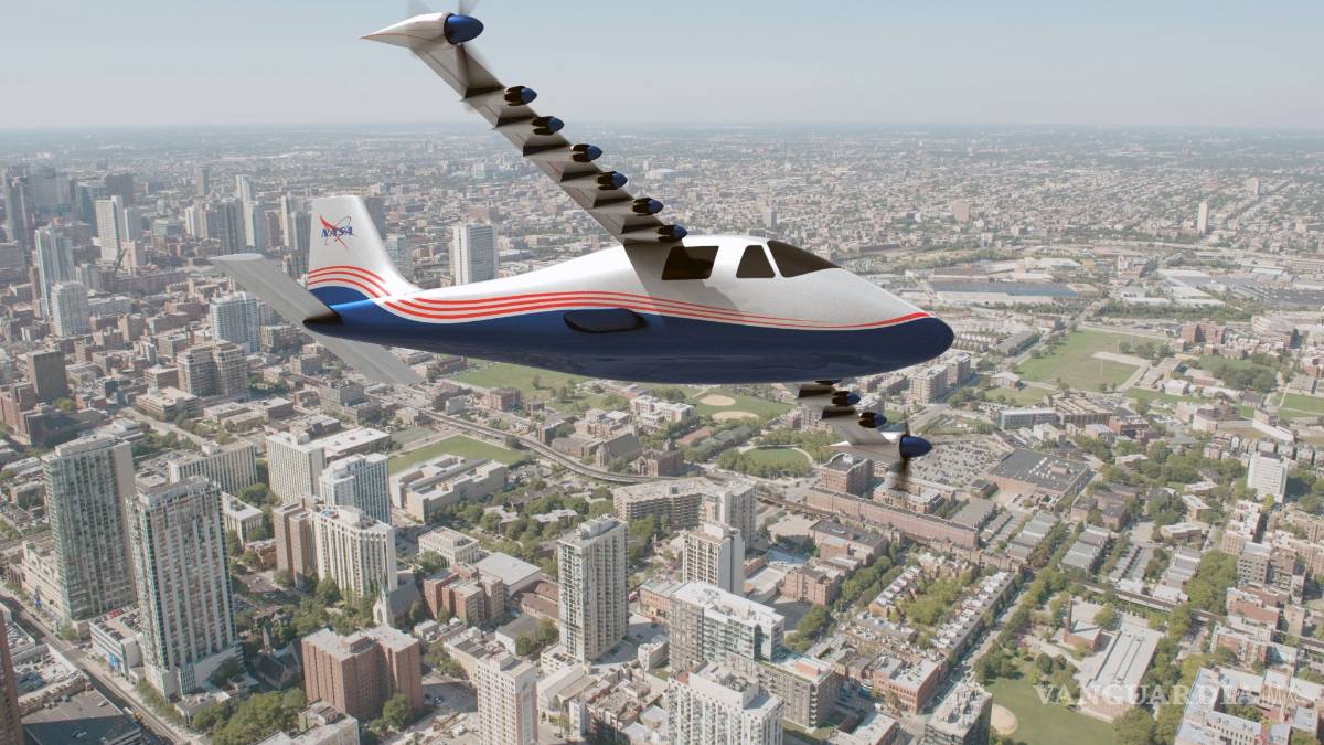 X-57 Maxwell: primer avión eléctrico de la NASA