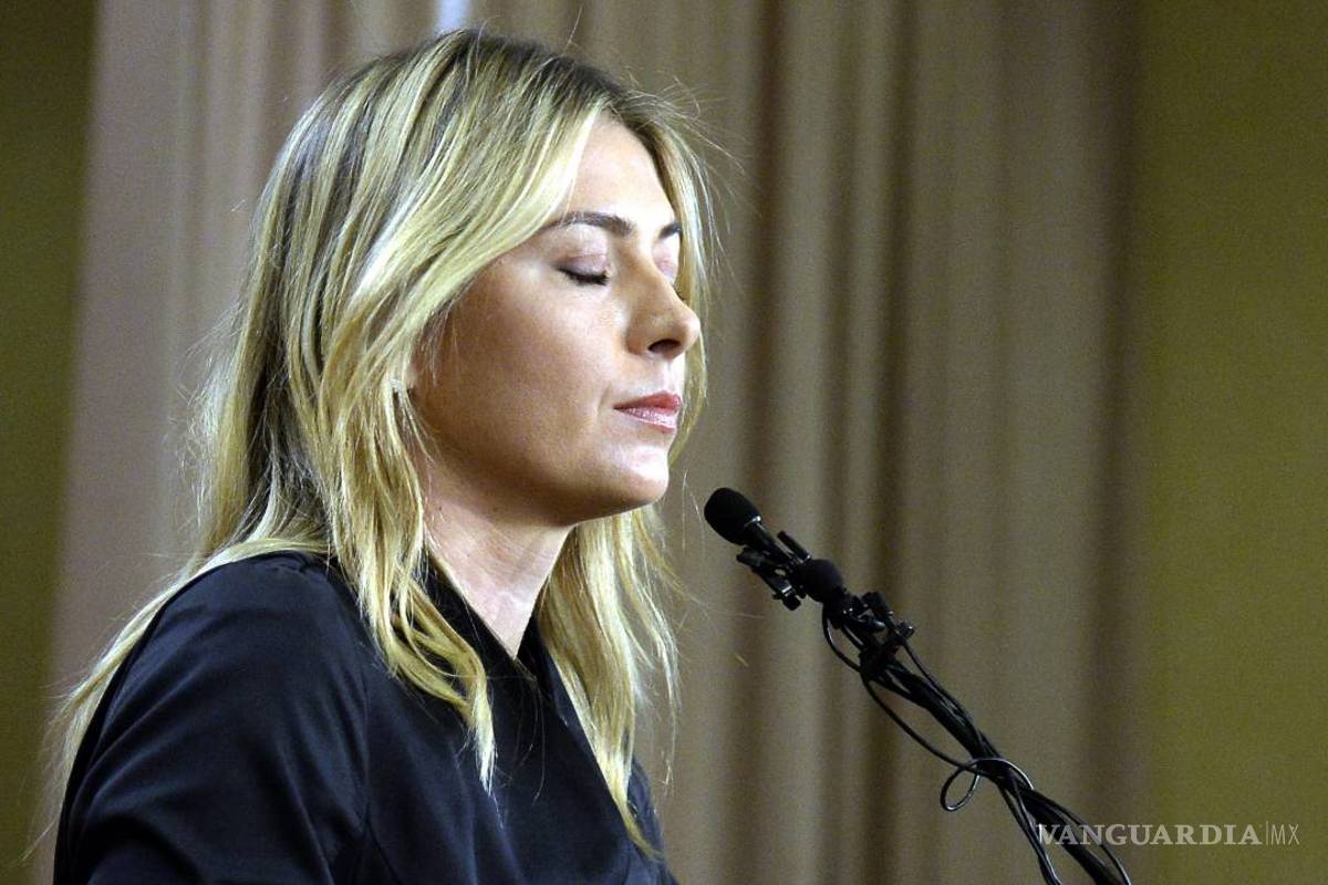 $!Peligra el imperio económico de Sharapova