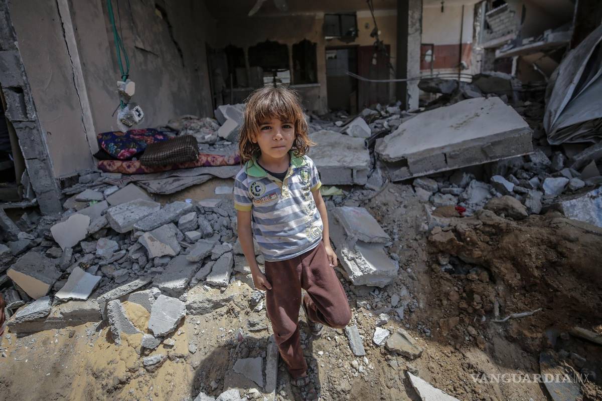 $!Niños de Gaza son los que se llevan lo peor del conflicto Israel-Hamas