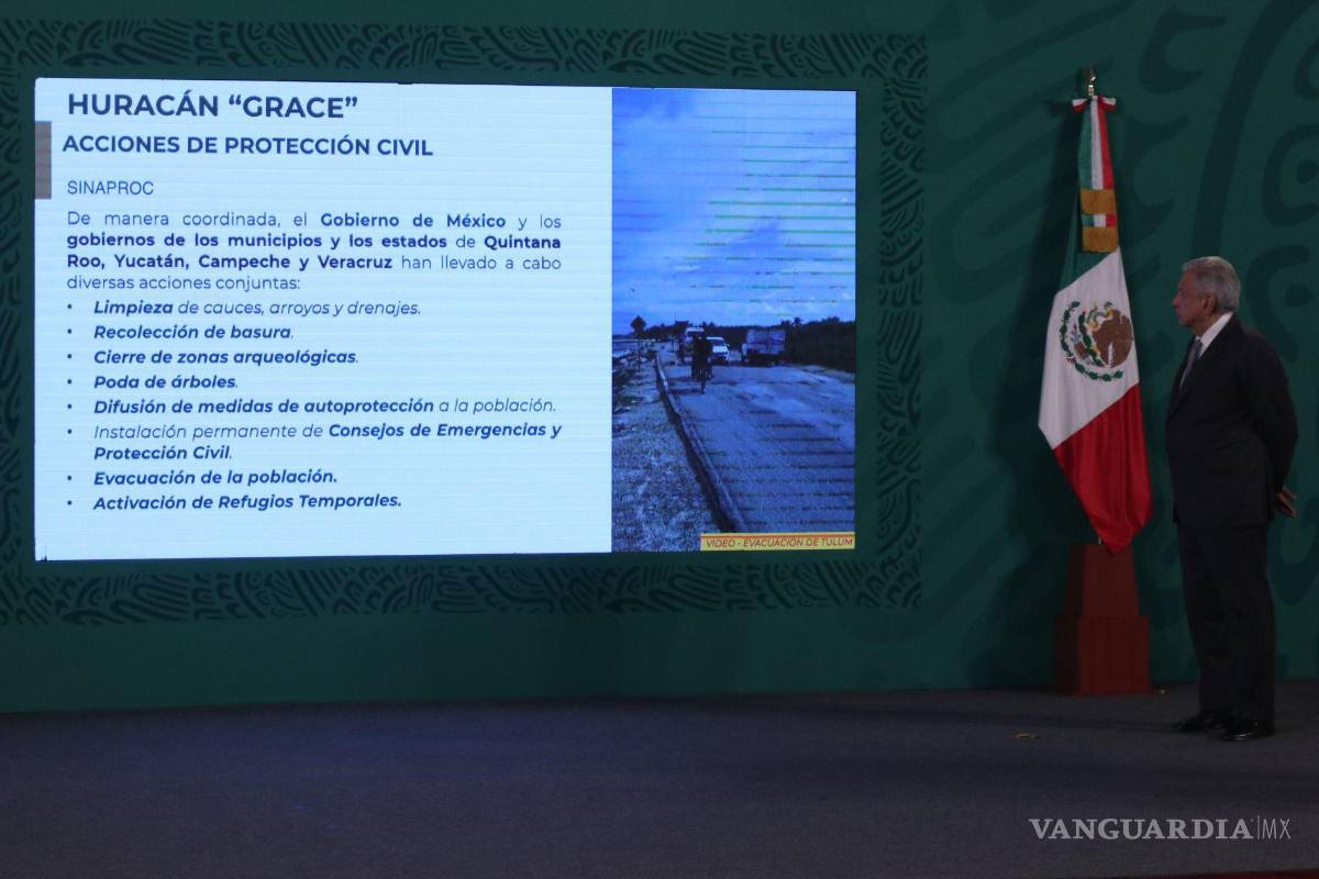 Activan Plan DN-III ante la llegada de huracán ‘Grace’ en Quintana Roo