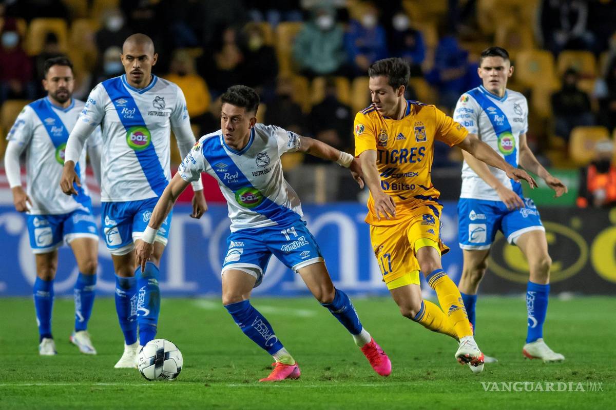 ‘Doma’ Puebla a los Tigres de la UANL con el 2-0