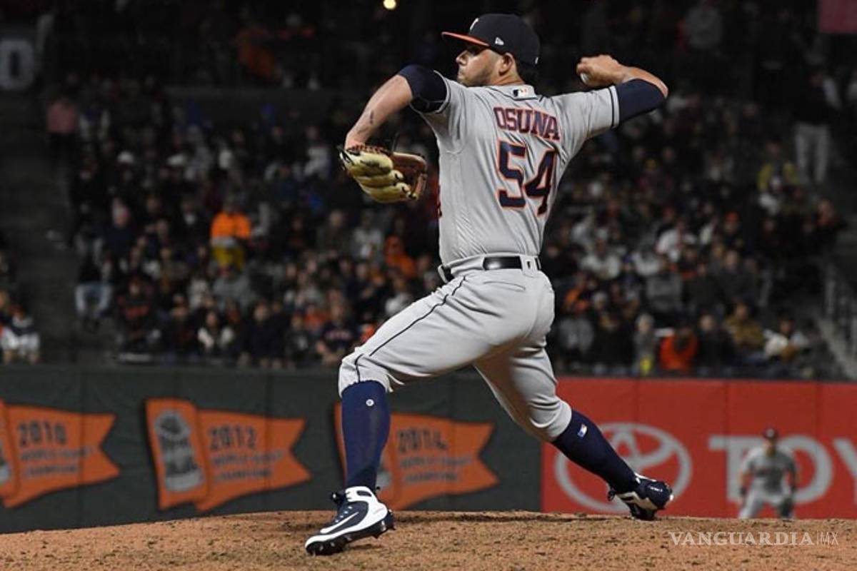Osuna ya es el cerrador oficial en Astros