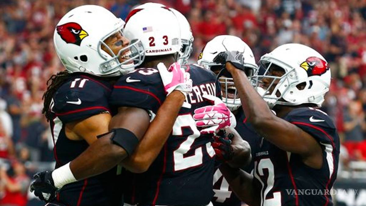 Adrian Peterson brilló con Arizona y derrotan a Tampa Bay