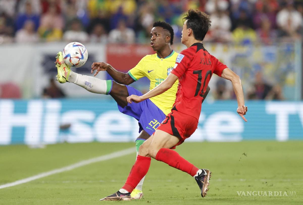 $!Vinicius Jr. fue clave en el ataque de Brasil para la generación de dos tantos.