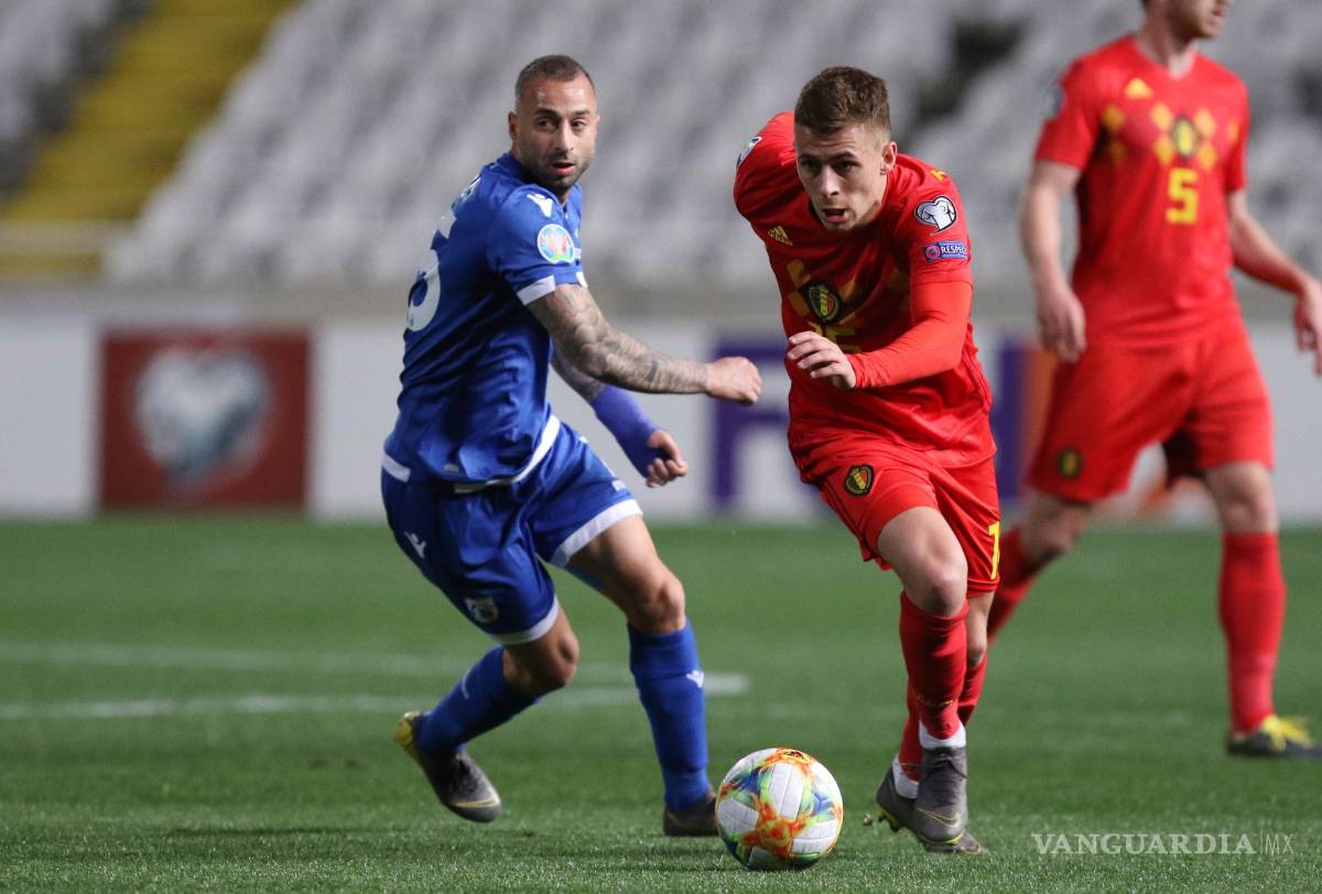 $!Los hermanos Hazard le dan la victoria a Bélgica sobre Chipre