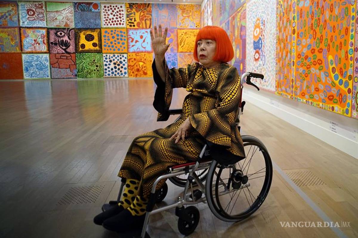 Tokio muestra el "big bang" del psicodélico universo de Yayoi Kusama